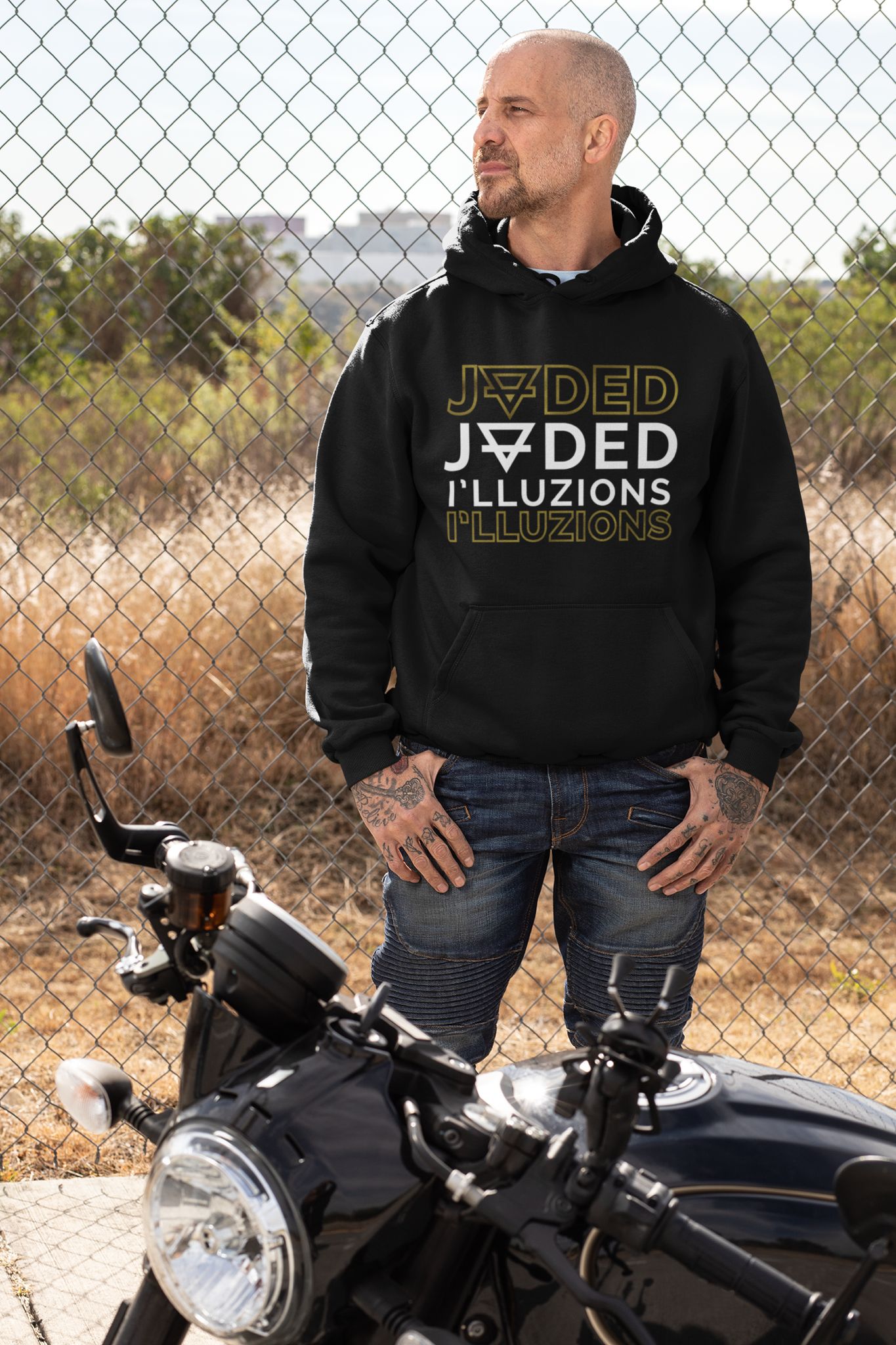 JADED I’LLUZIONS UNITY HOODIE – SIGNATURE BLACK