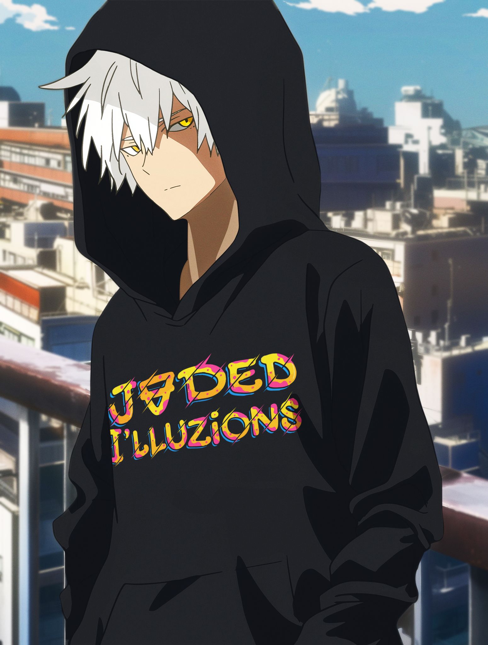 JADED I’LLUZIONS ELEMENTAL HOODIE – BLACK EDITION
