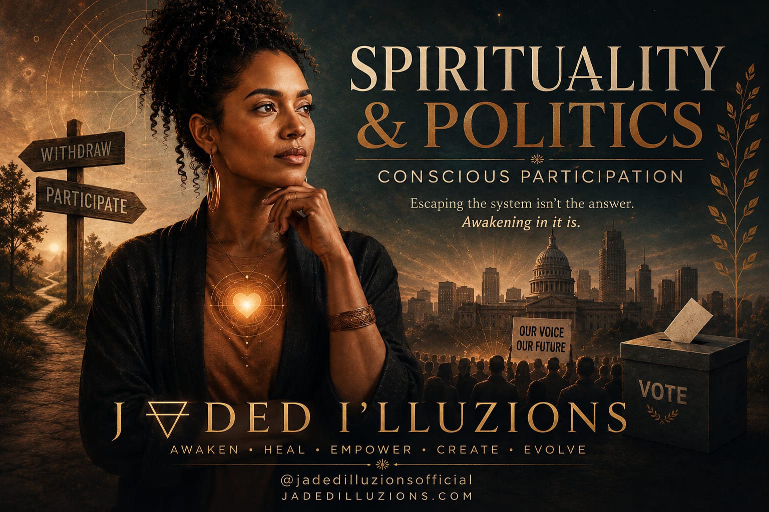 When “I Don’t Participate in Politics” Becomes Spiritual Bypassing