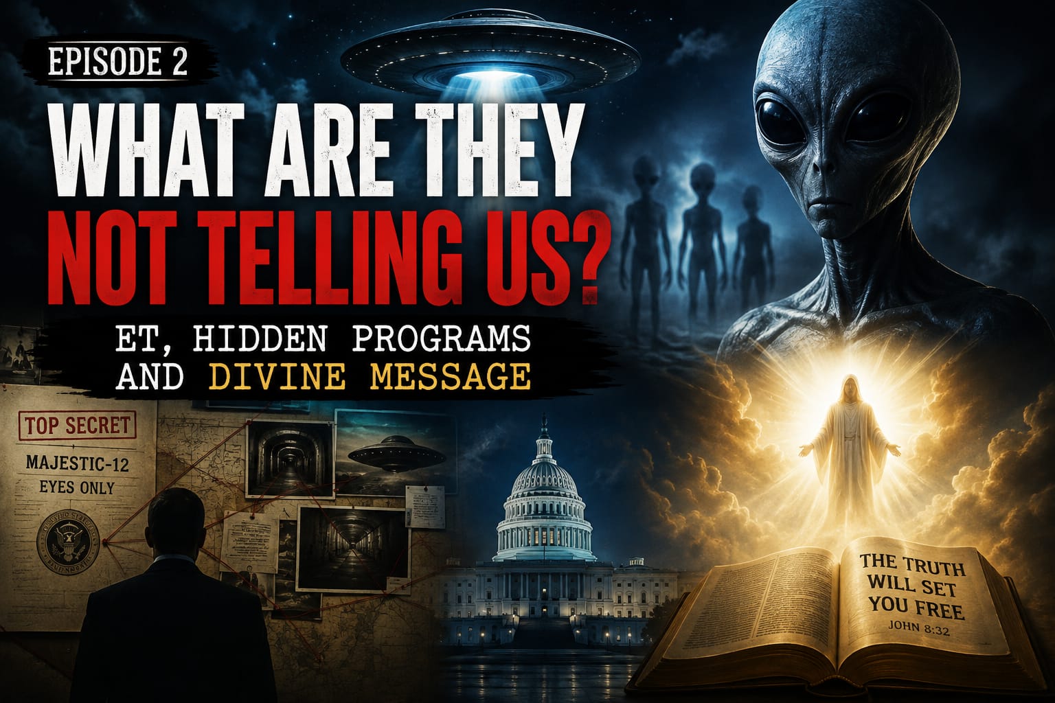 The Ebony and Ivory Awakening: What Are They Not Telling Us? ETs, Hidden Programs & A Divine Message